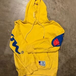 Supreme Champion Yellow Hoodie